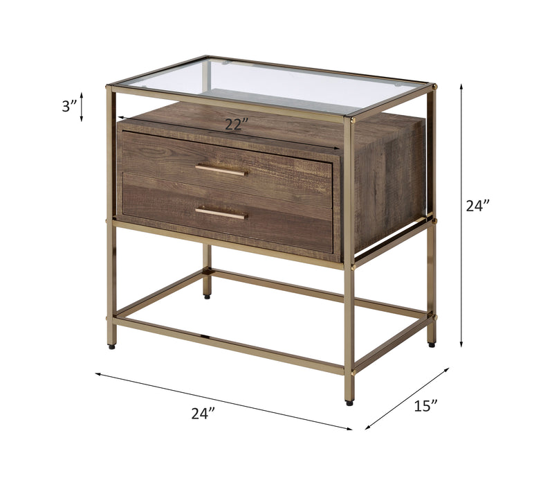 Knave Rectangular Accent Table