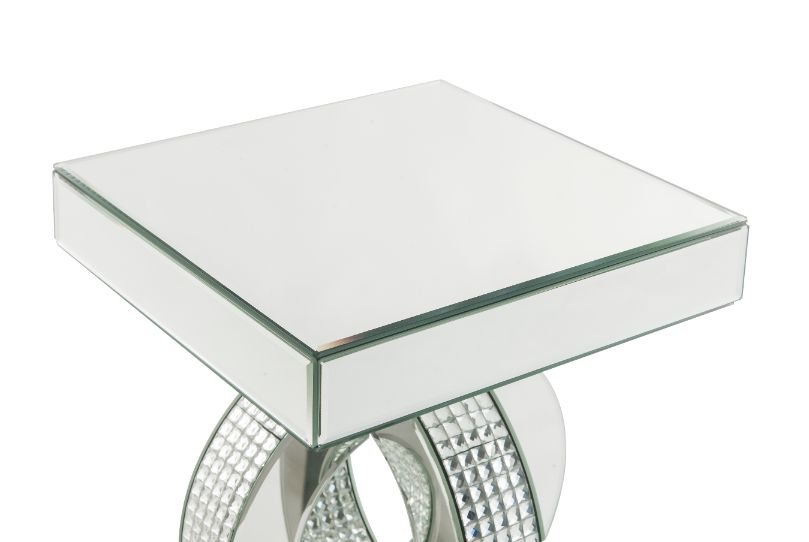 Ornat Glam Rectangular Accent Table