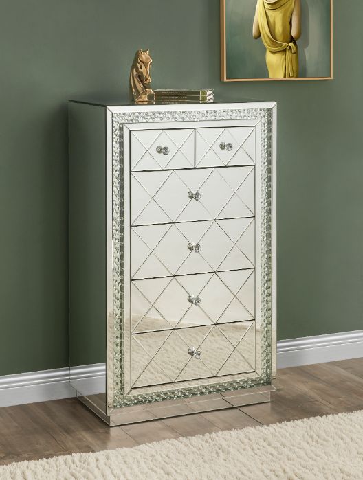 Nysa 6 Drawers Glam Chest