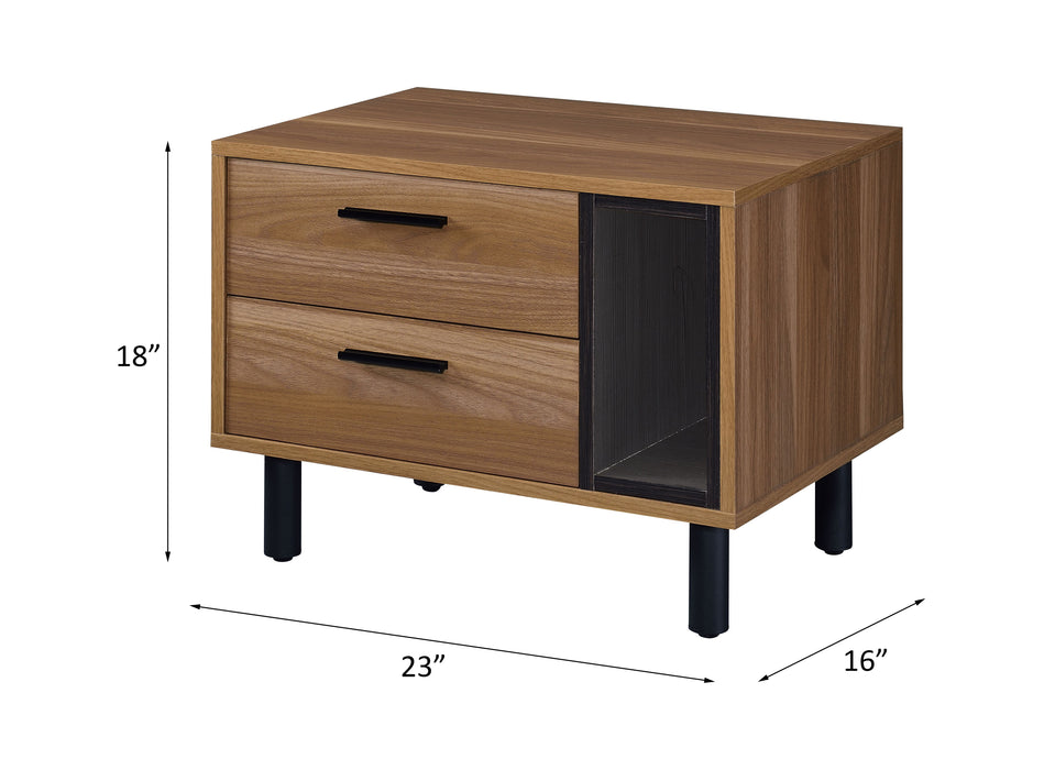 Trolgar 2 Drawers Rectangular Accent Table