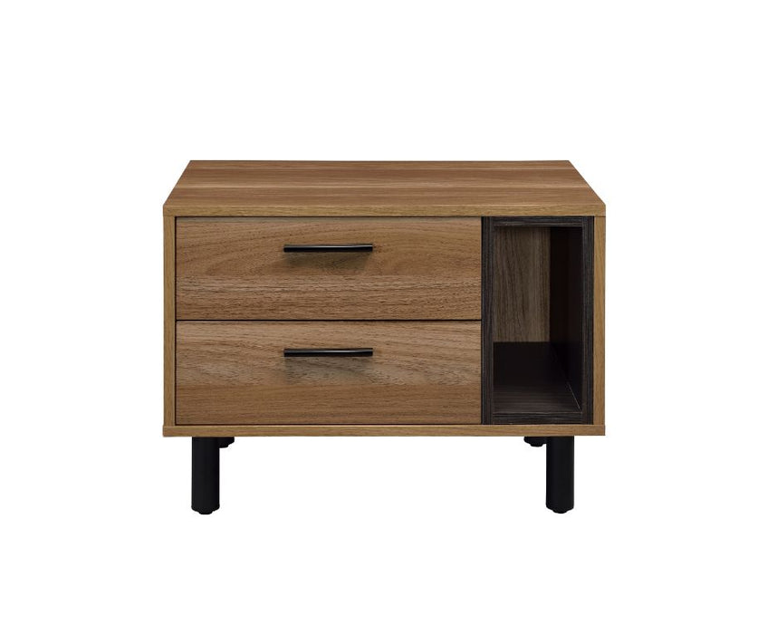 Trolgar 2 Drawers Rectangular Accent Table