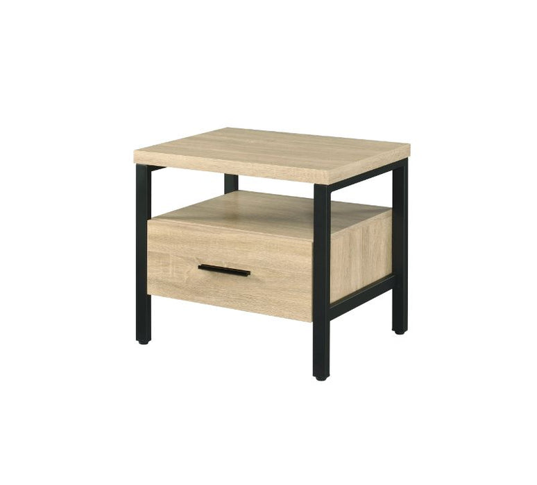 Yawan 1 Drawer Rectangular Accent Table