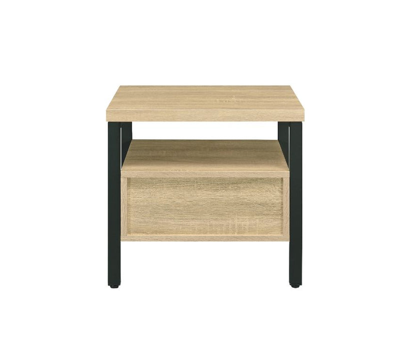 Yawan 1 Drawer Rectangular Accent Table