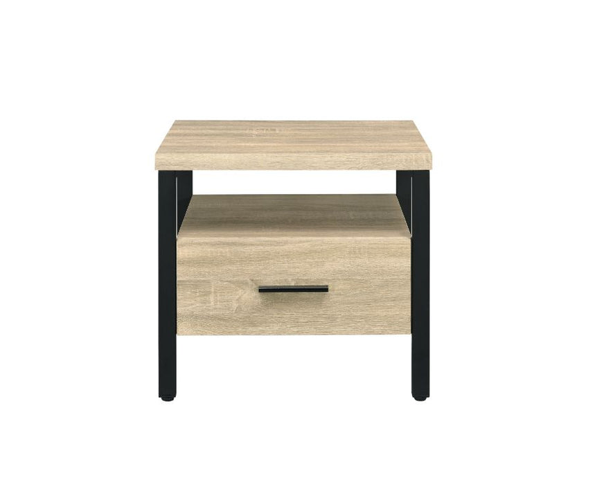 Yawan 1 Drawer Rectangular Accent Table