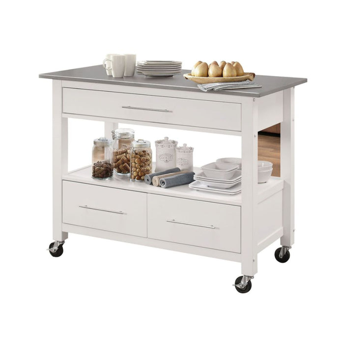 Ottawa 3 Drawers Kitchen Cart