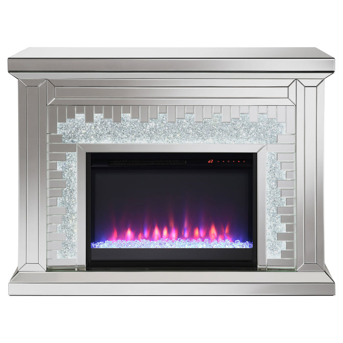 Coaster Gilmore Rectangular Freestanding Fireplace Mirror Default Title