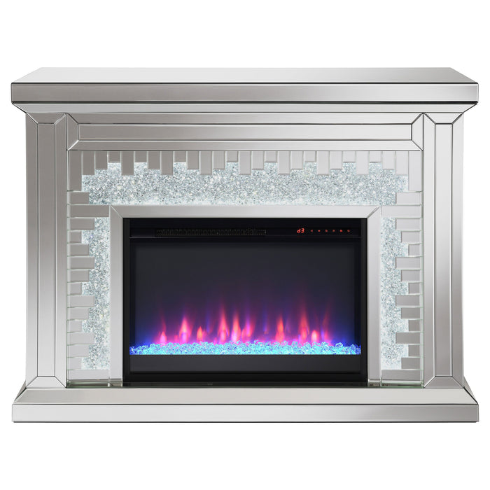 Coaster Gilmore Rectangular Freestanding Fireplace Mirror Default Title