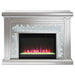 Coaster Gilmore Rectangular Freestanding Fireplace Mirror Default Title