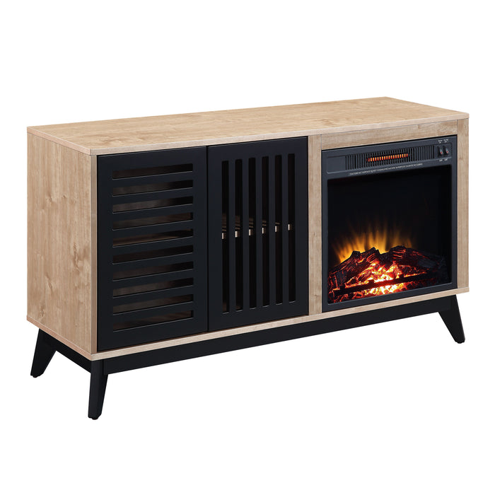 Gamaliel 46"L Cabinet with Fireplace