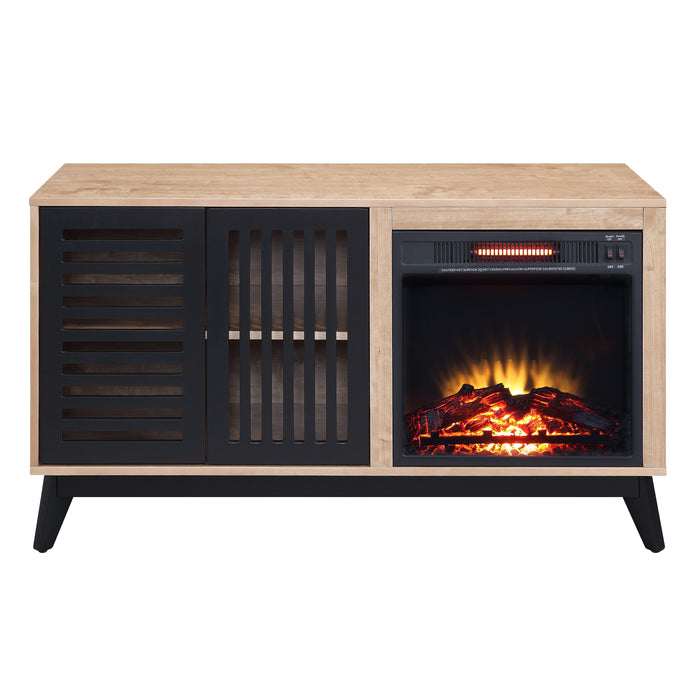 Gamaliel 46"L Cabinet with Fireplace