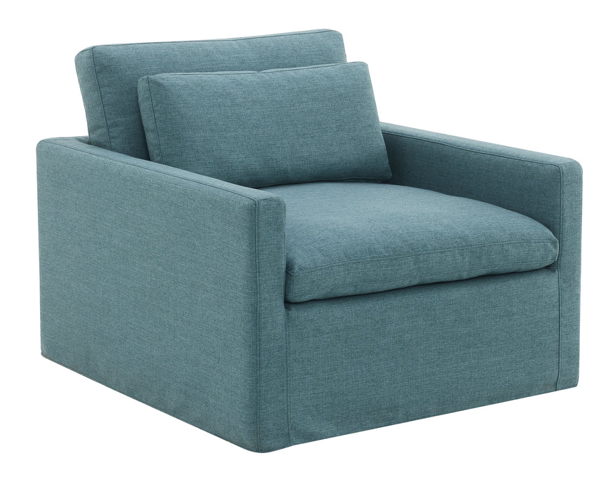 Frederick Swivel Chair with Pillow