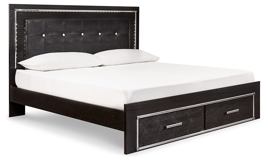 Kaydell Upholstered Bed with Storage