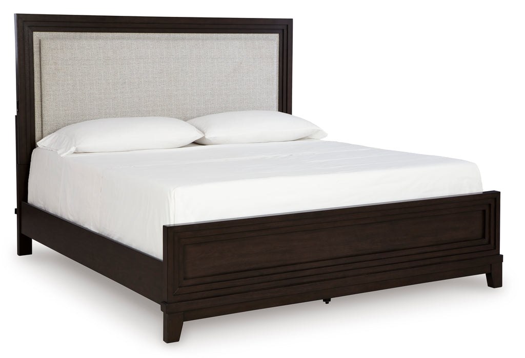 Neymorton Upholstered Panel Bed