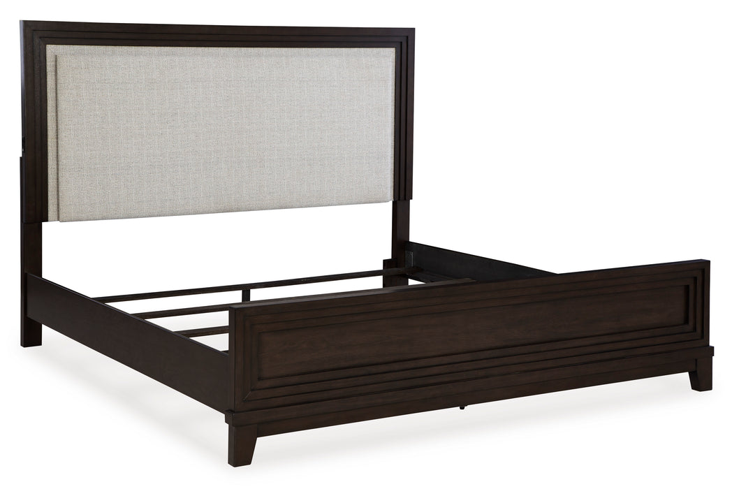 Neymorton Upholstered Panel Bed