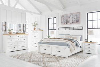 Ashbryn Panel Storage Bed