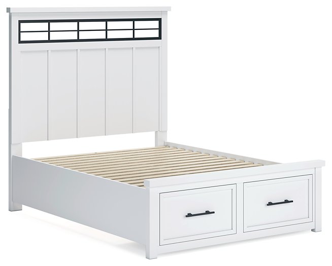 Ashbryn Panel Storage Bed