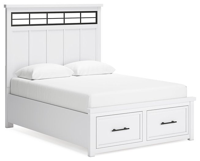 Ashbryn Panel Storage Bed