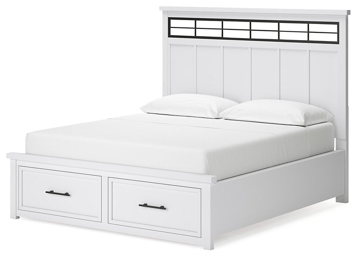 Ashbryn Panel Storage Bed