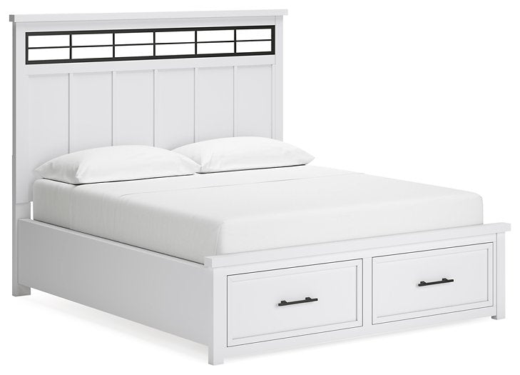 Ashbryn Panel Storage Bed