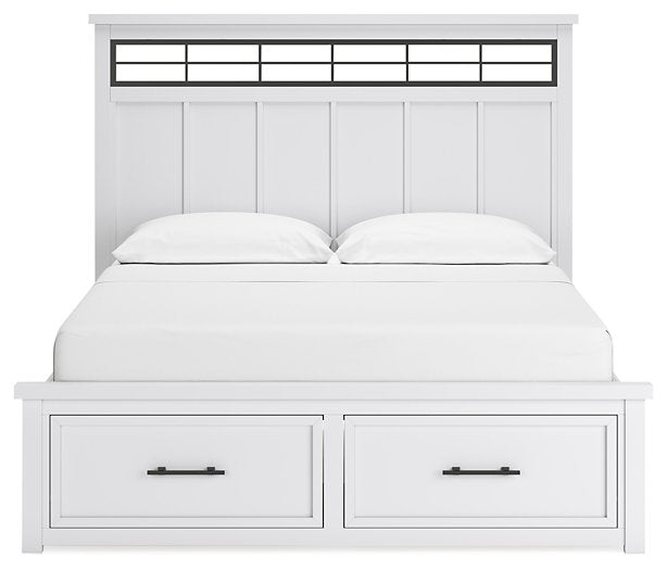 Ashbryn Panel Storage Bed