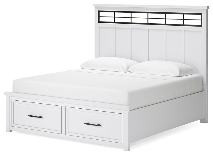 Ashbryn Panel Storage Bed