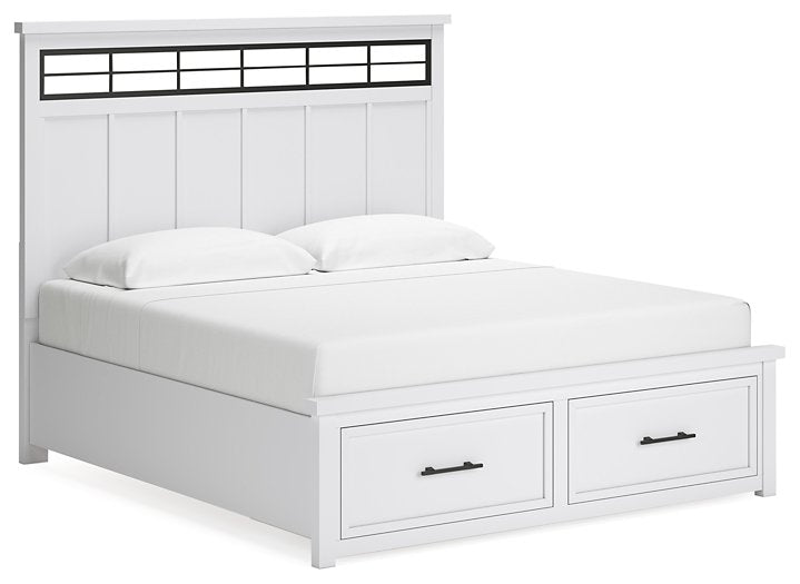 Ashbryn Panel Storage Bed