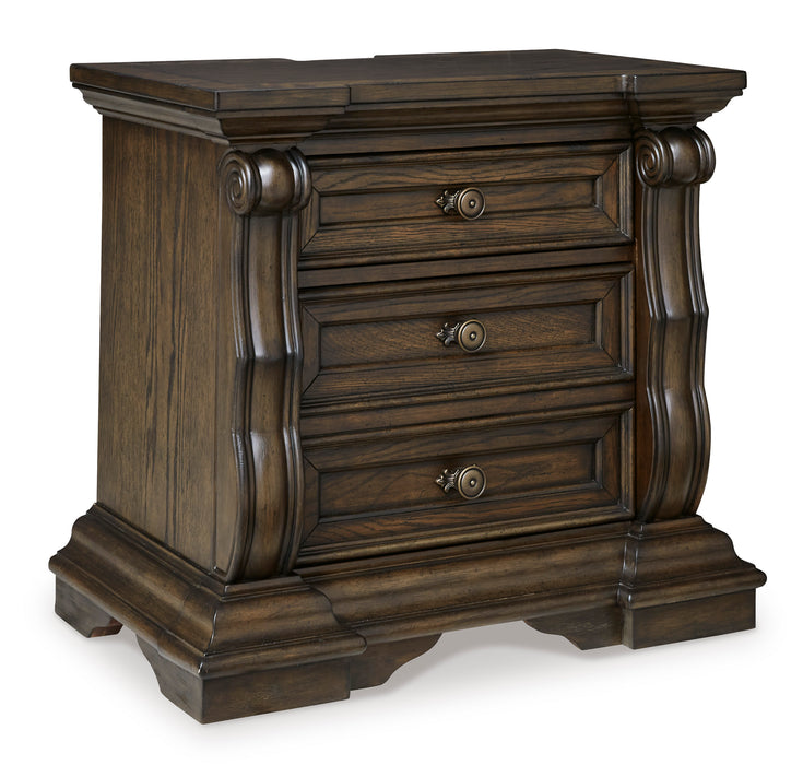 Maylee Three Drawer Night Stand