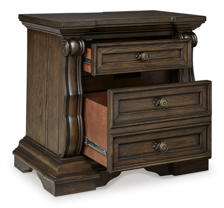 Maylee Three Drawer Night Stand