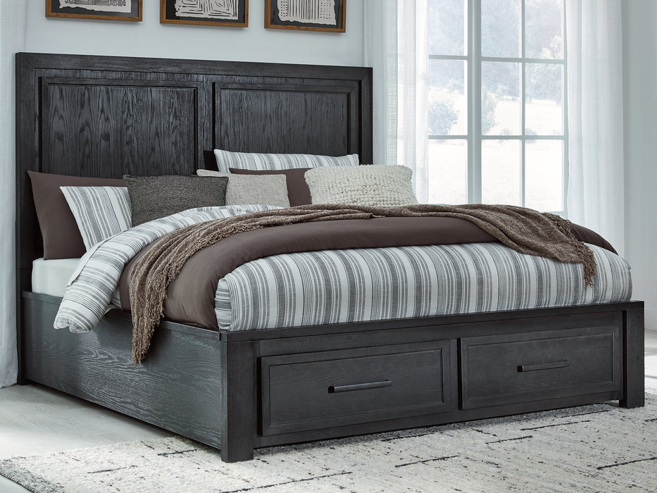 Foyland Panel Storage Bed