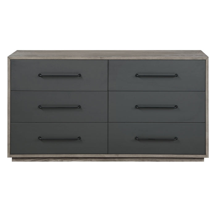 Estevon 6 Drawers 60"L Dresser