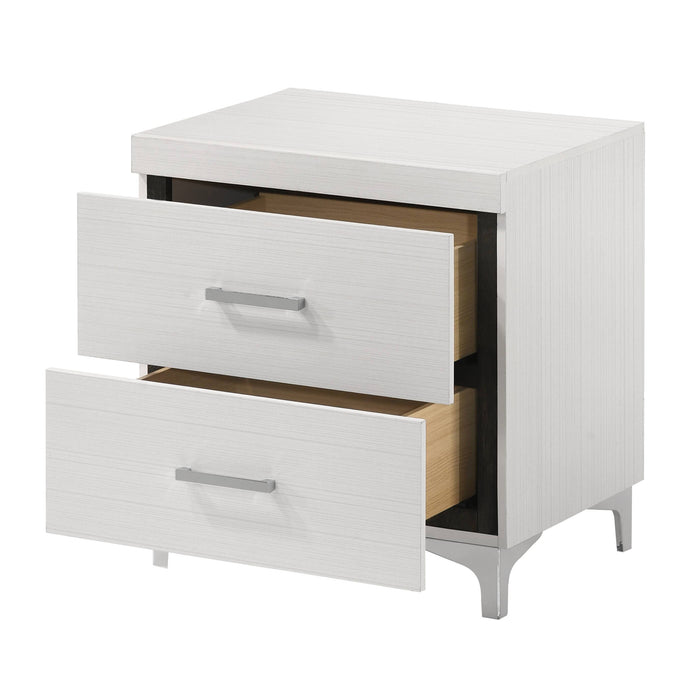 Casilda 2 Drawers 23"H Nightstand