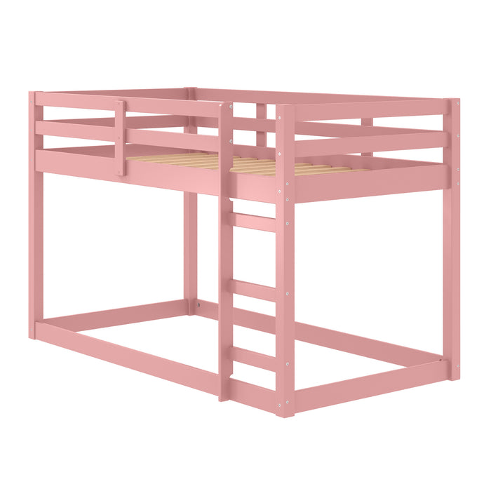 Gaston II Teenager Solid Wood Twin Loft Bed