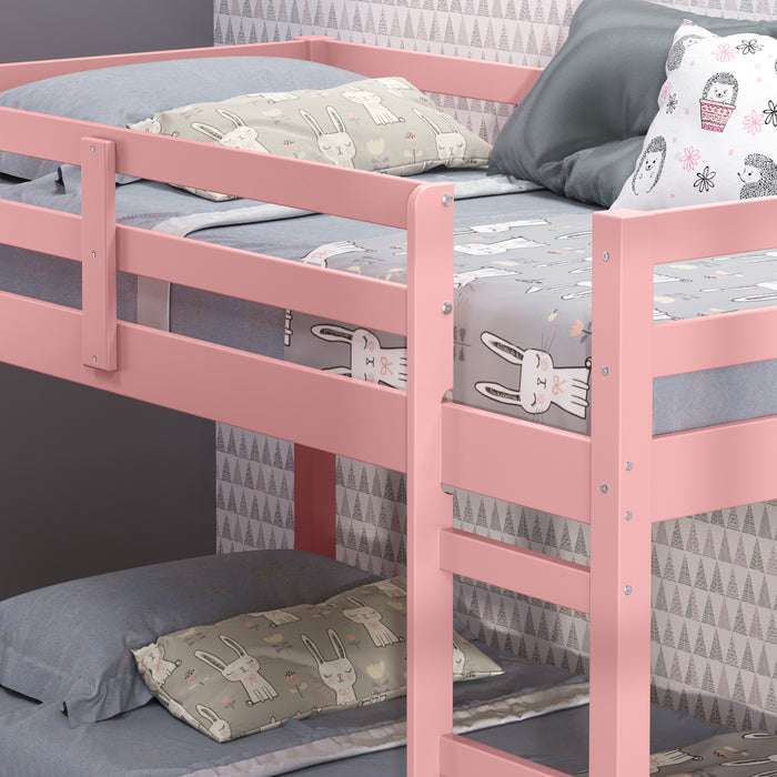 Gaston II Teenager Solid Wood Twin Loft Bed