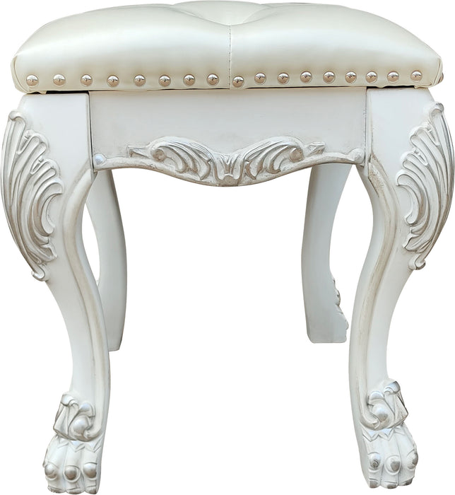 Dresden II 20"H Upholstered Vanity Stool