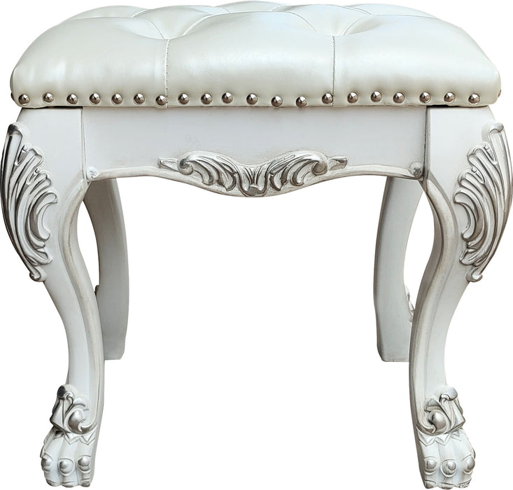 Dresden II 20"H Upholstered Vanity Stool