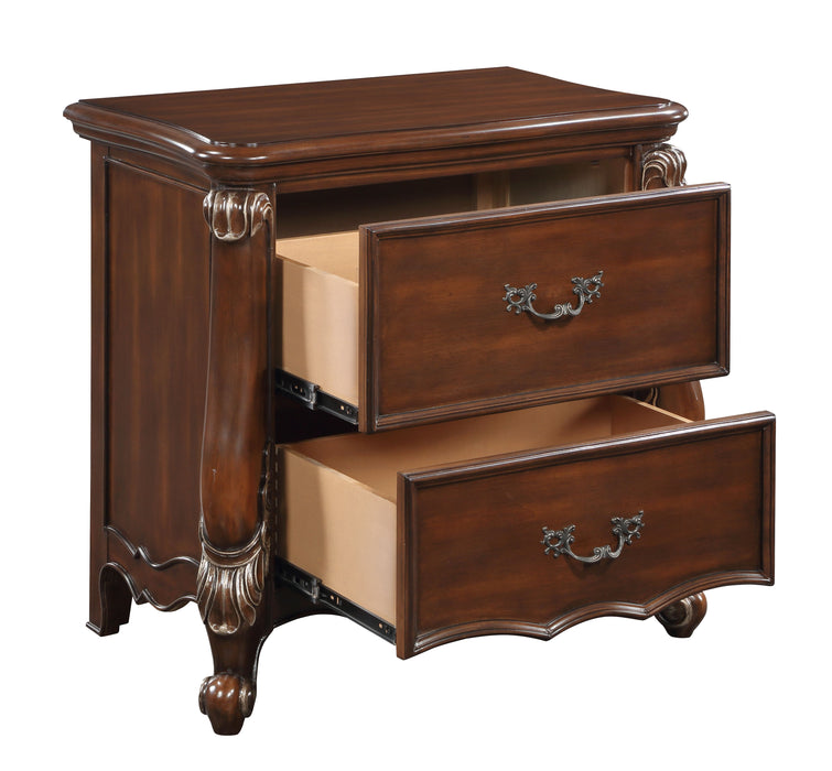 Latisha 2 Drawers Nightstand