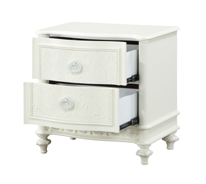 Dorothy 2 Drawers 26"H Nightstand with 2 Drawers