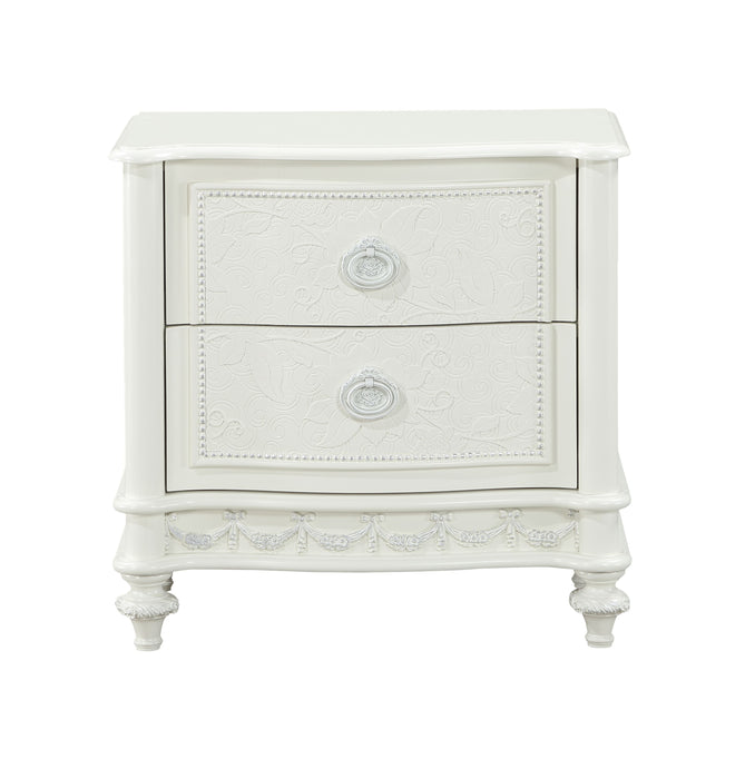 Dorothy 2 Drawers 26"H Nightstand with 2 Drawers