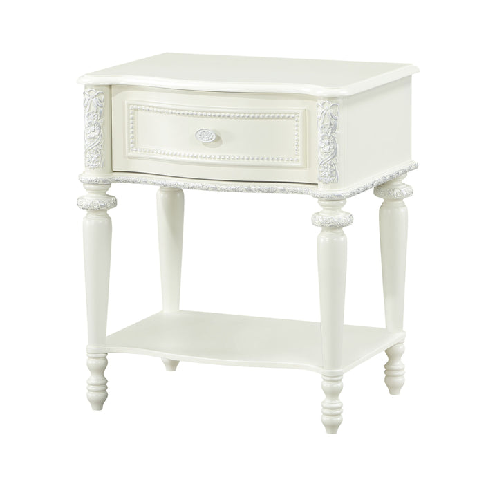 Dorothy 1 Drawer 26"H Nightstand with 1 Drawer
