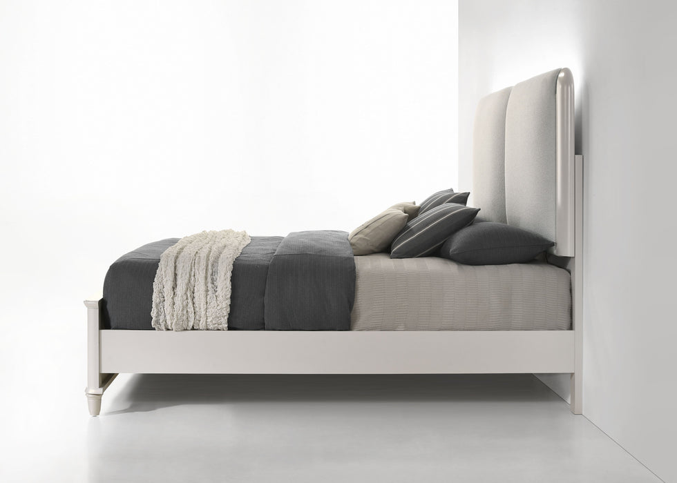 Laveda 91"L Upholstered Bed with LED Light