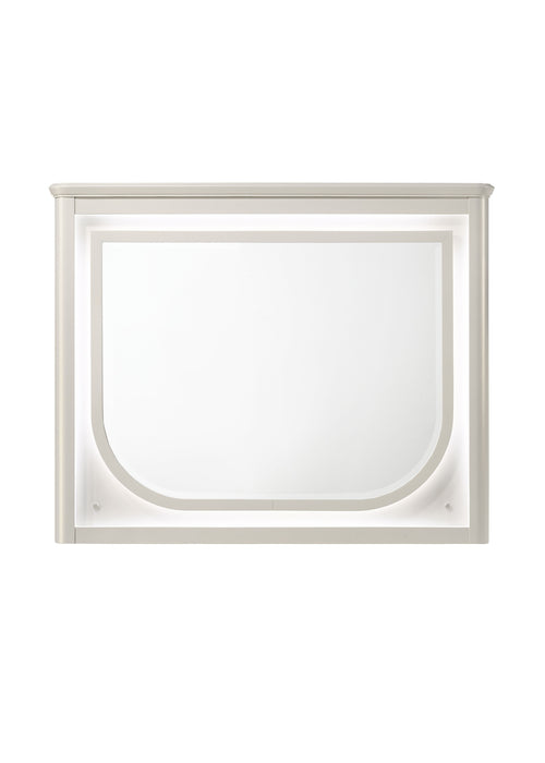 Laveda 45"L Rectangular Beveled Mirror with LED