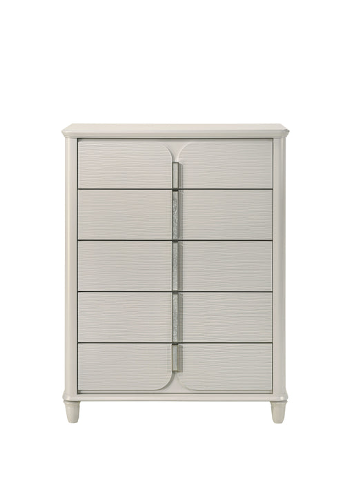 Laveda Rectangular 5-Drawer Chest