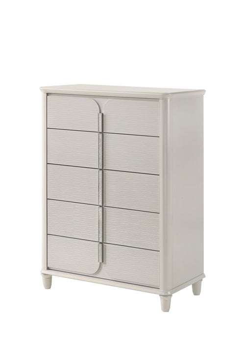 Laveda Rectangular 5-Drawer Chest