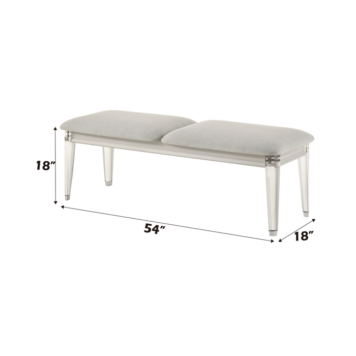 Laveda 54"L Rectangular Bench