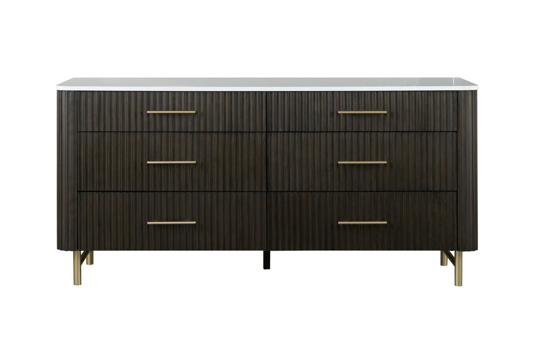 Clayten Rectangular 6-Drawer Dresser