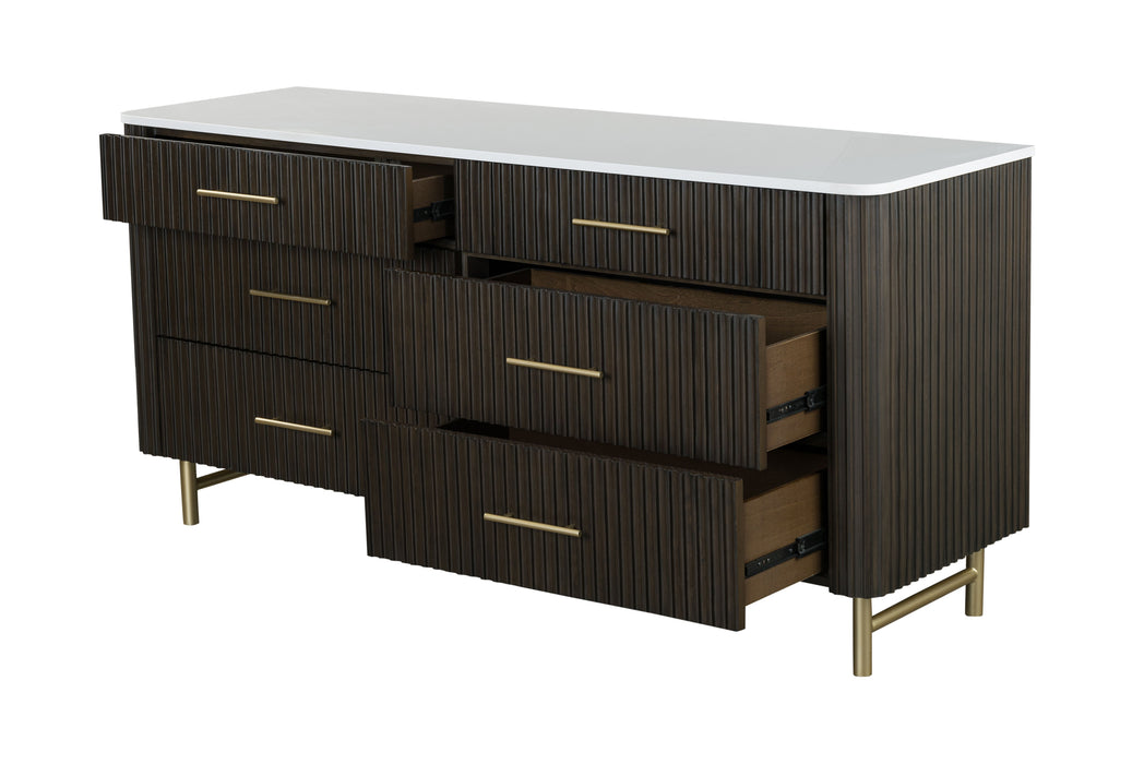 Clayten Rectangular 6-Drawer Dresser