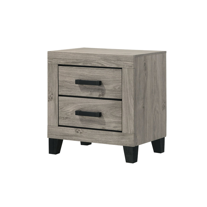 Reid 24"L Rectangular 2-Drawer Nightstand