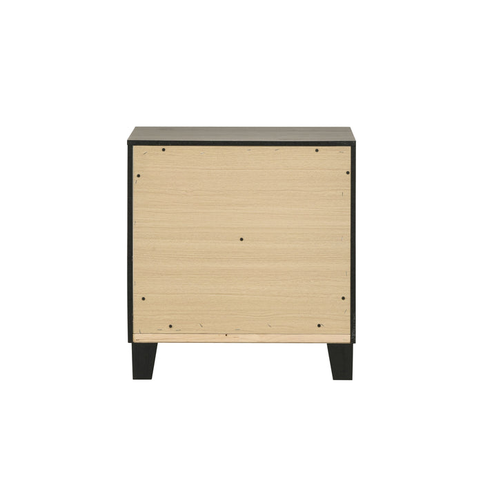 Mari 22"L Rectangular 2-Drawer Nightstand