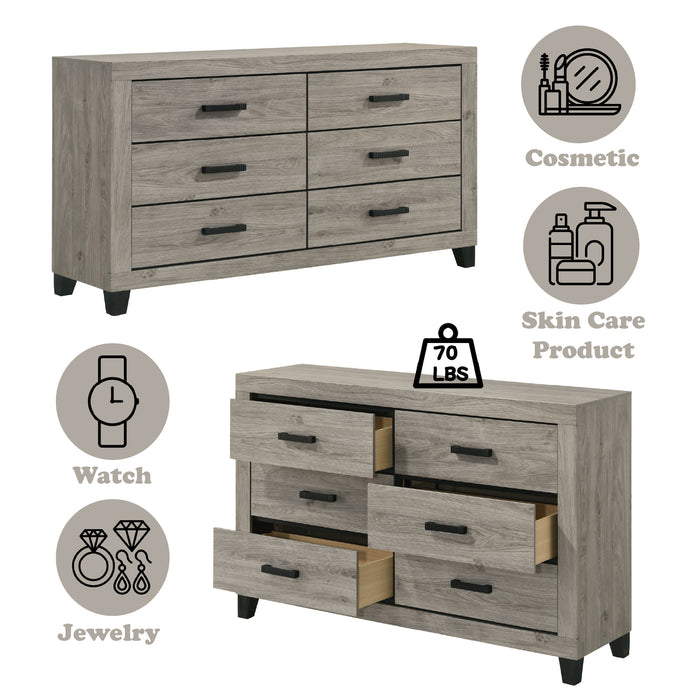 Mari 31"L Rectangular 4-Drawer Chest