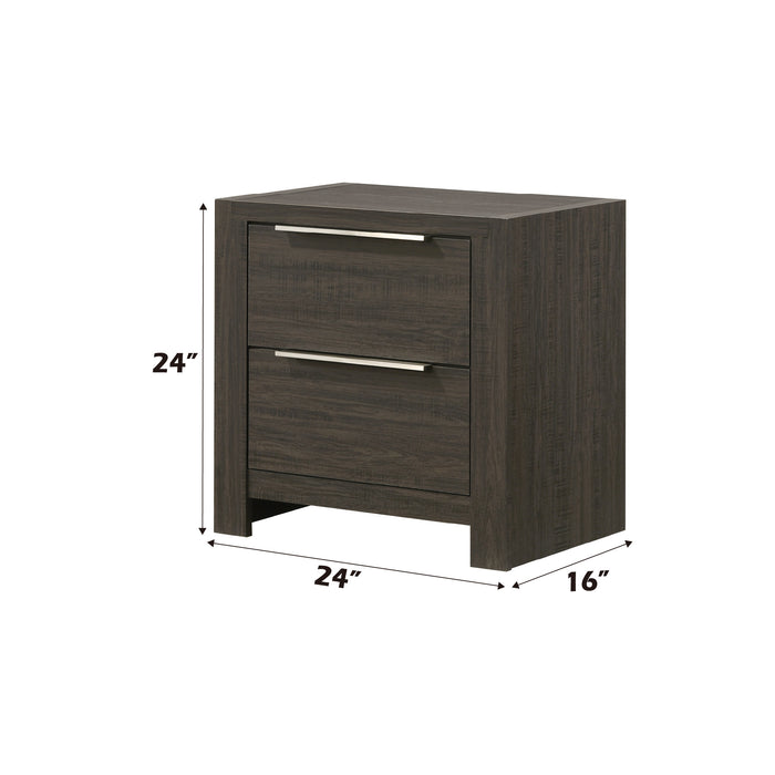 Hosanna 24"L Rectangular 2-Drawer Nightstand